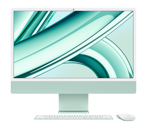 Apple iMac 24'' M3, zelený