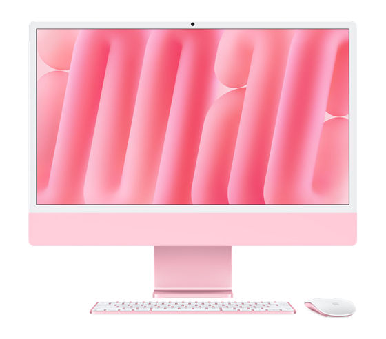 Apple iMac 24'' M4 (10CPU+10GPU), růžový