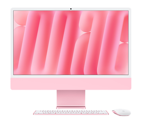 Apple iMac 24'' M4 (10CPU+10GPU), růžový