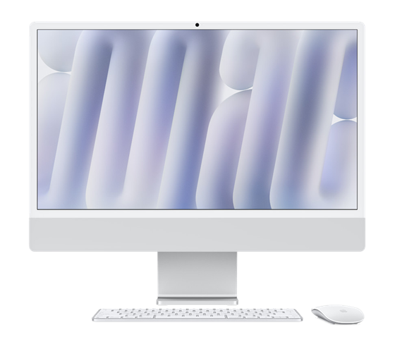 Apple iMac 24'' M4 (10CPU+10GPU), stříbrný