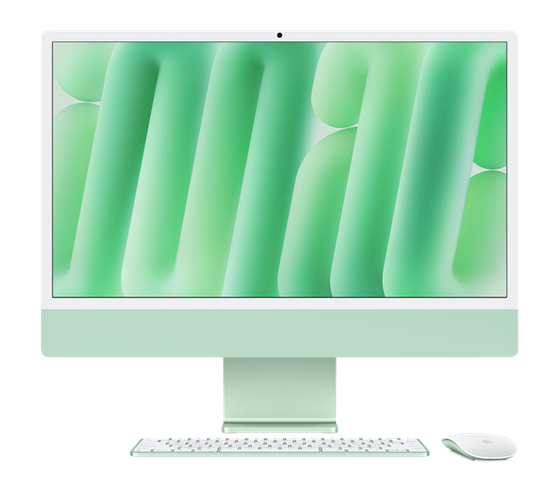 Apple iMac 24'' M4 (10CPU+10GPU), zelený