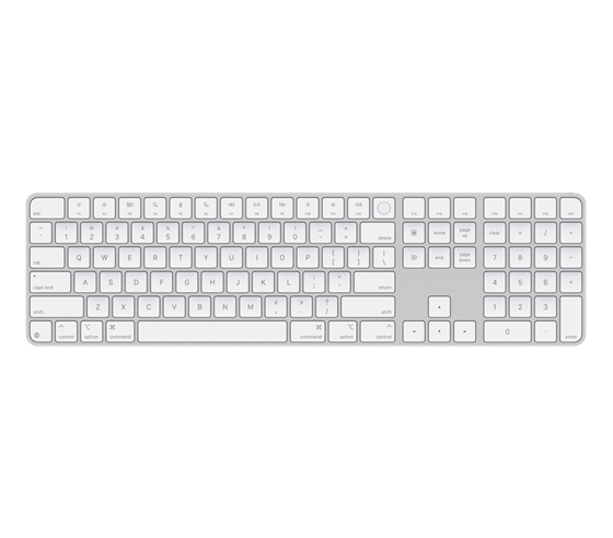 Apple Magic Keyboard s Touch ID s numerickým blokem (2024)