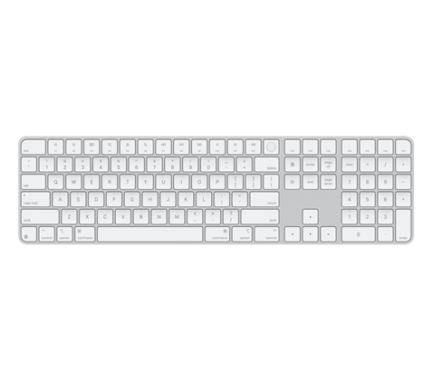 Apple Magic Keyboard s Touch ID s numerickým blokem (2024)