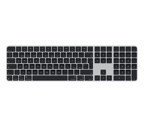 Apple Magic Keyboard s Touch ID s numerickým blokem (2024)