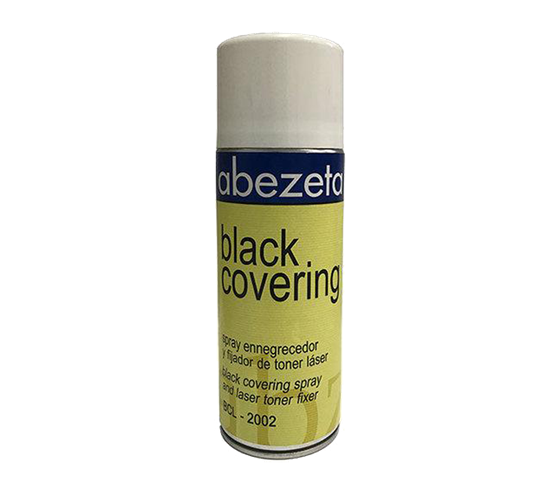 Black Covering Spray (400ml) pro zvýraznění laserového tisku na filmu