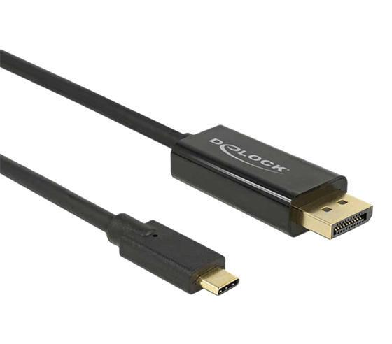 Delock propojovací kabel USB-C na DisplayPort 4K 60Hz - 2 metry