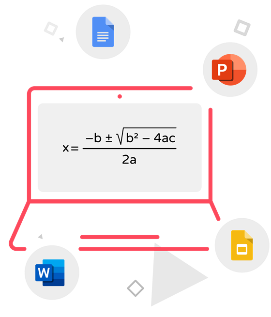 MathType for Office Tools EDU K12