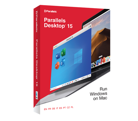 Parallels Desktop 15 Mac CZ/IE