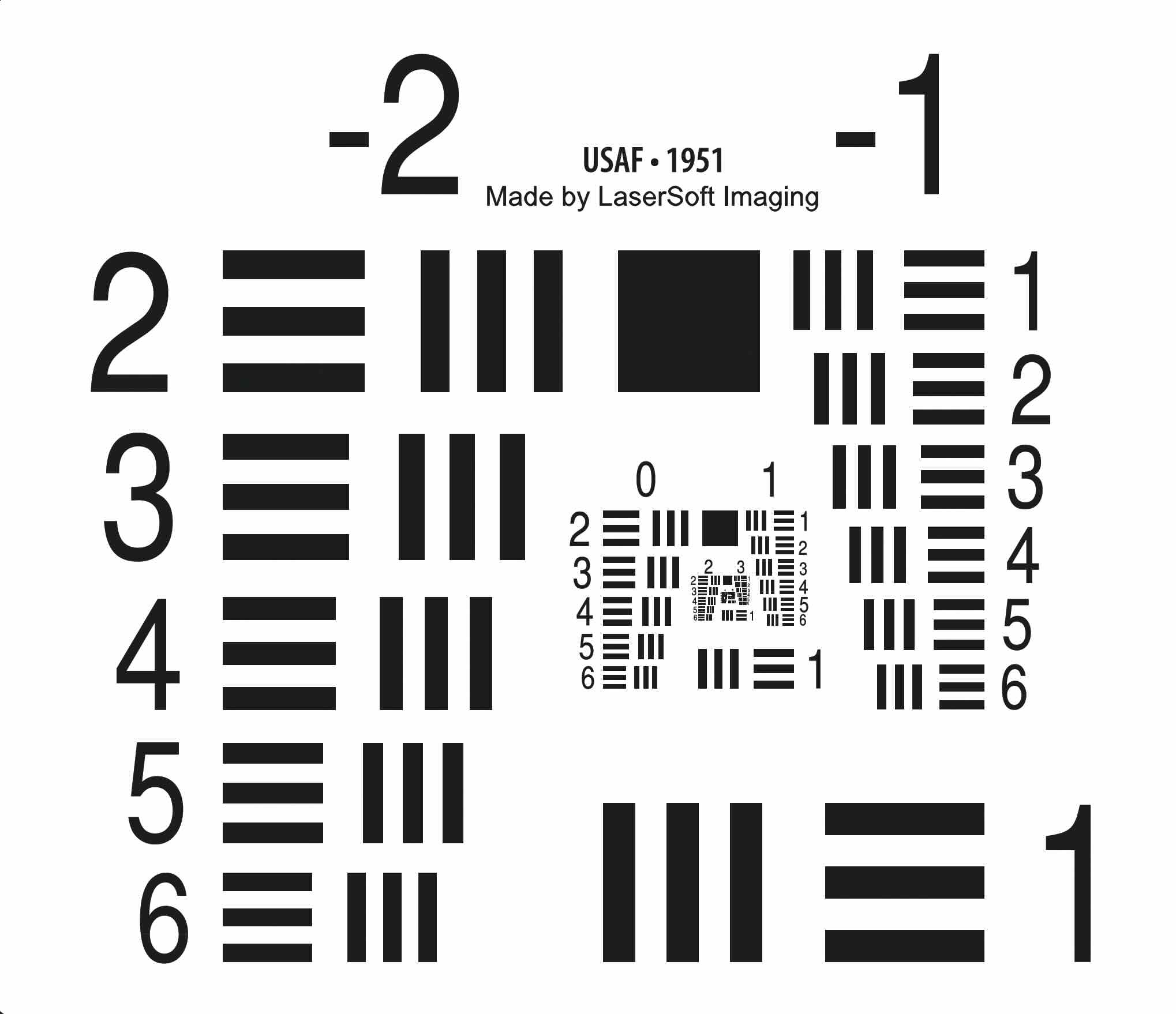 SilverFast Resolution Target