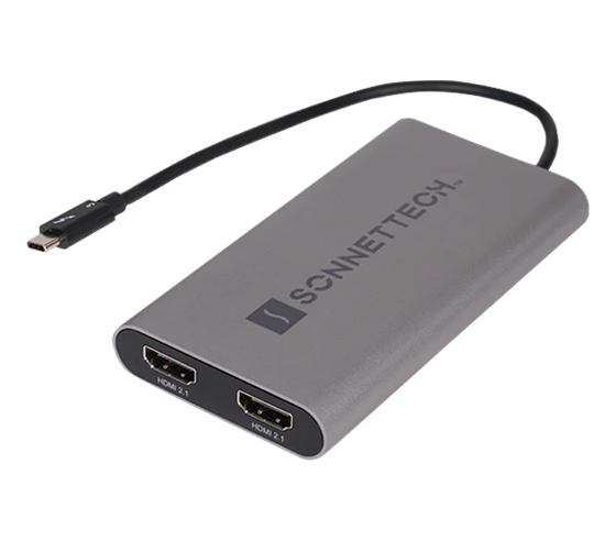 Thunderbolt Dual 4K HDMI 2.1 Adapter